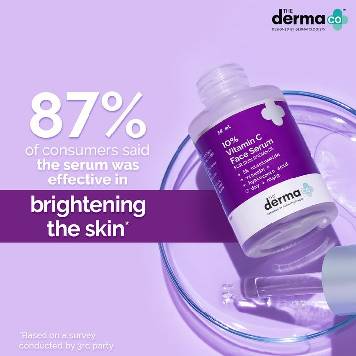 The Derma Co 10% Vitamin C Face Serum For Skin Radiance  Grab2Buy The Derma Co Grab2Buy