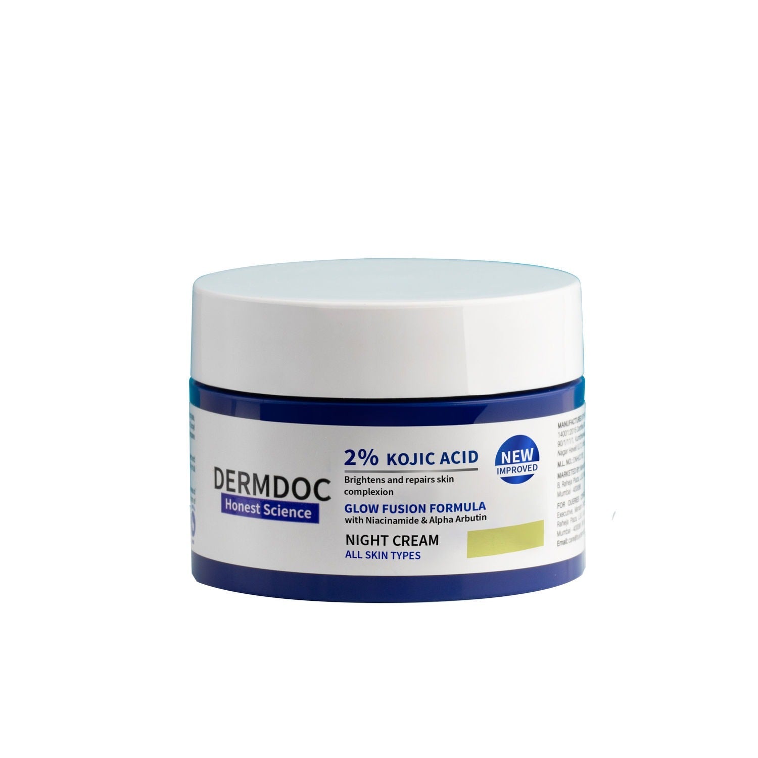 Dermdoc 2% Kojic Acid Night Cream - Grab2buy