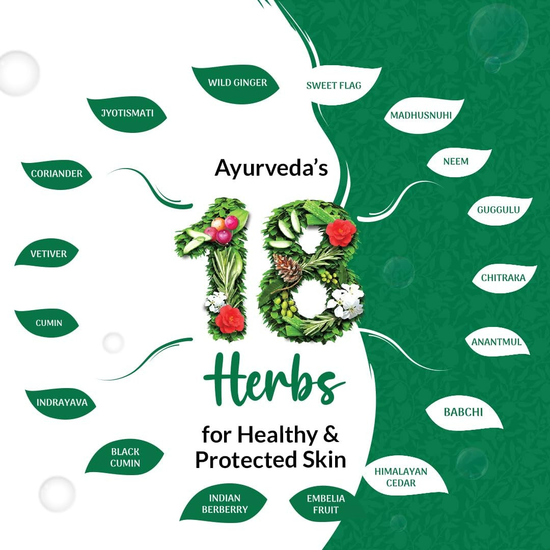 Medimix Ayurvedic Classic 18 Herbs Soap, 125 g (4 + 1 Offer Pack)