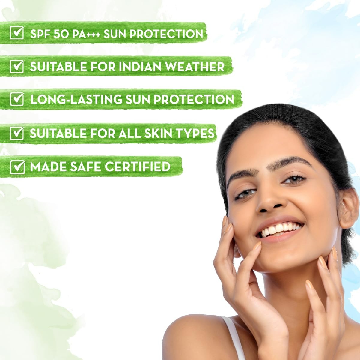 Mamaearth Ultra Light Indian Sunscreen For Sun Protection - Swadesiicart