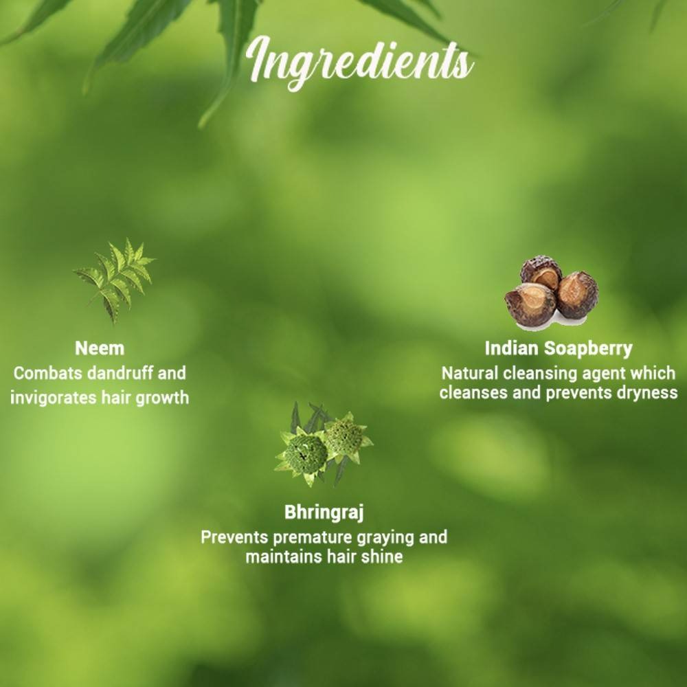 Biotique Fresh Neem Anti-Dandruff Shampoo With Conditioner - Grab2buy