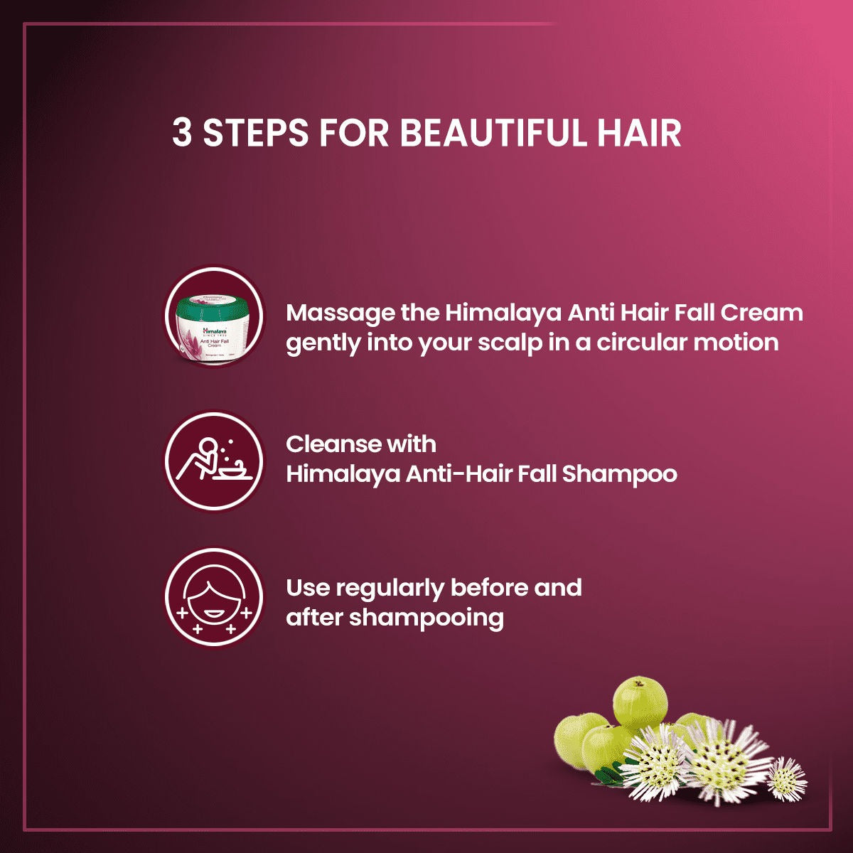 Himalaya Herbals Anti Hair Fall Cream 