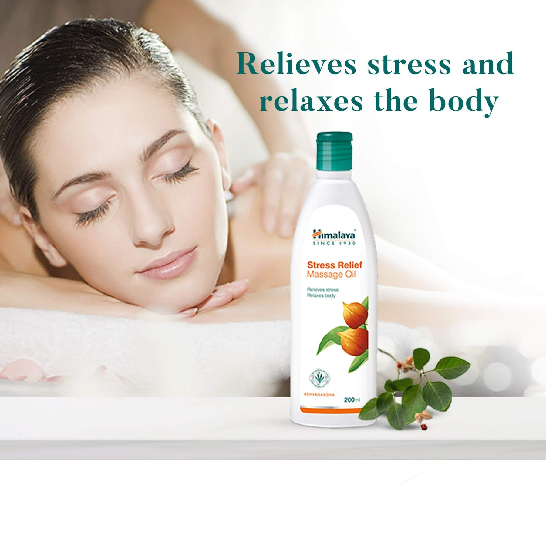 Himalaya Stress Relief Massage Oil 
