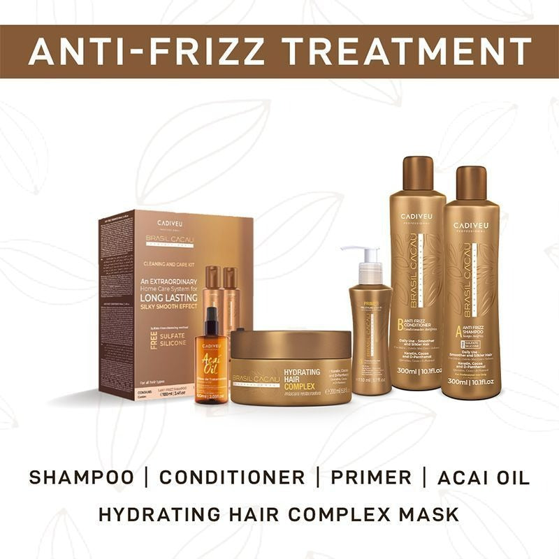 Cadiveu Brasil Cacau Anti Frizz Shampoo-Sulfate Free  Grab2Buy Cadiveu Grab2Buy