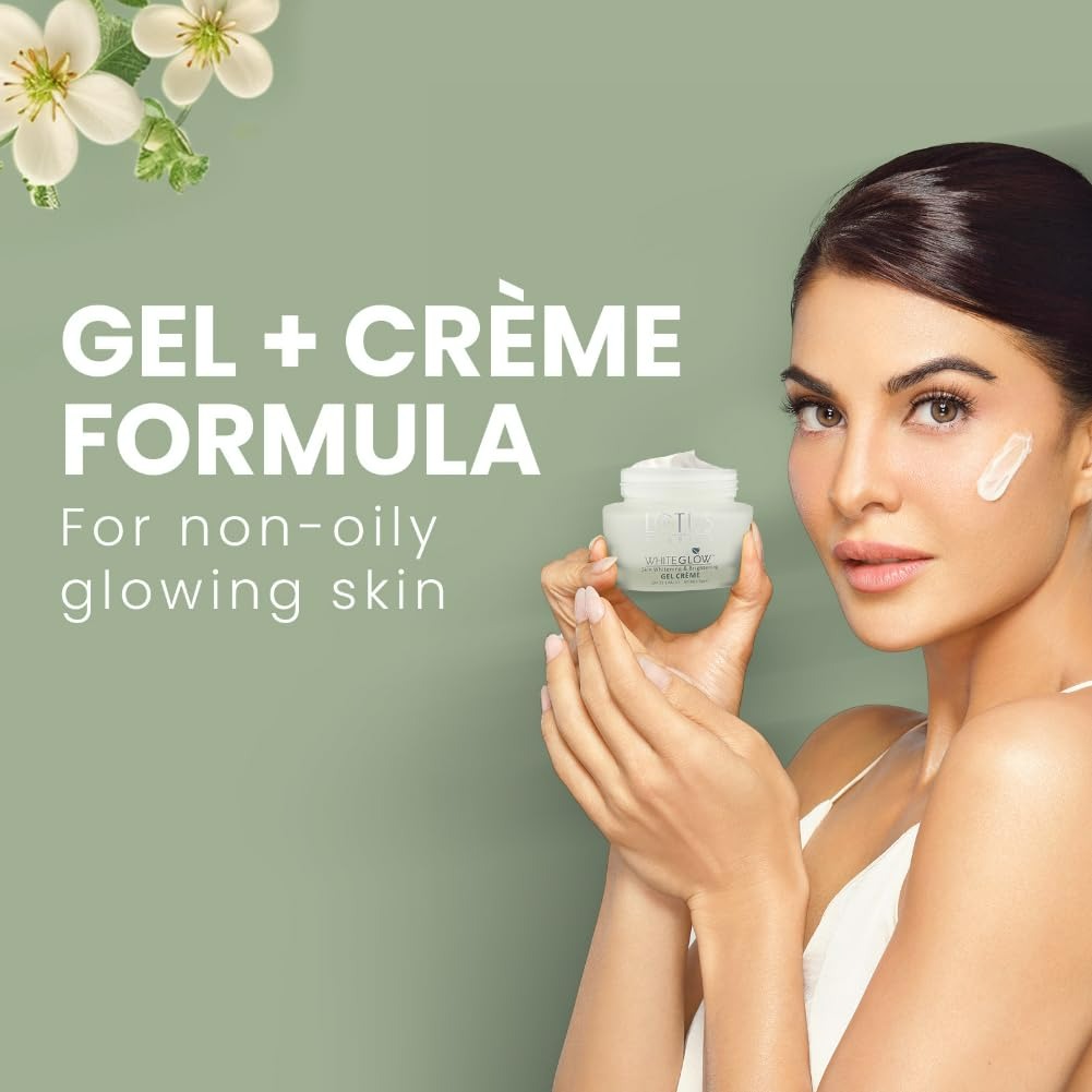 Lotus Herbals Whiteglow Skin Brightening Gel Creme SPF 25 PA+++ - Grab2buy