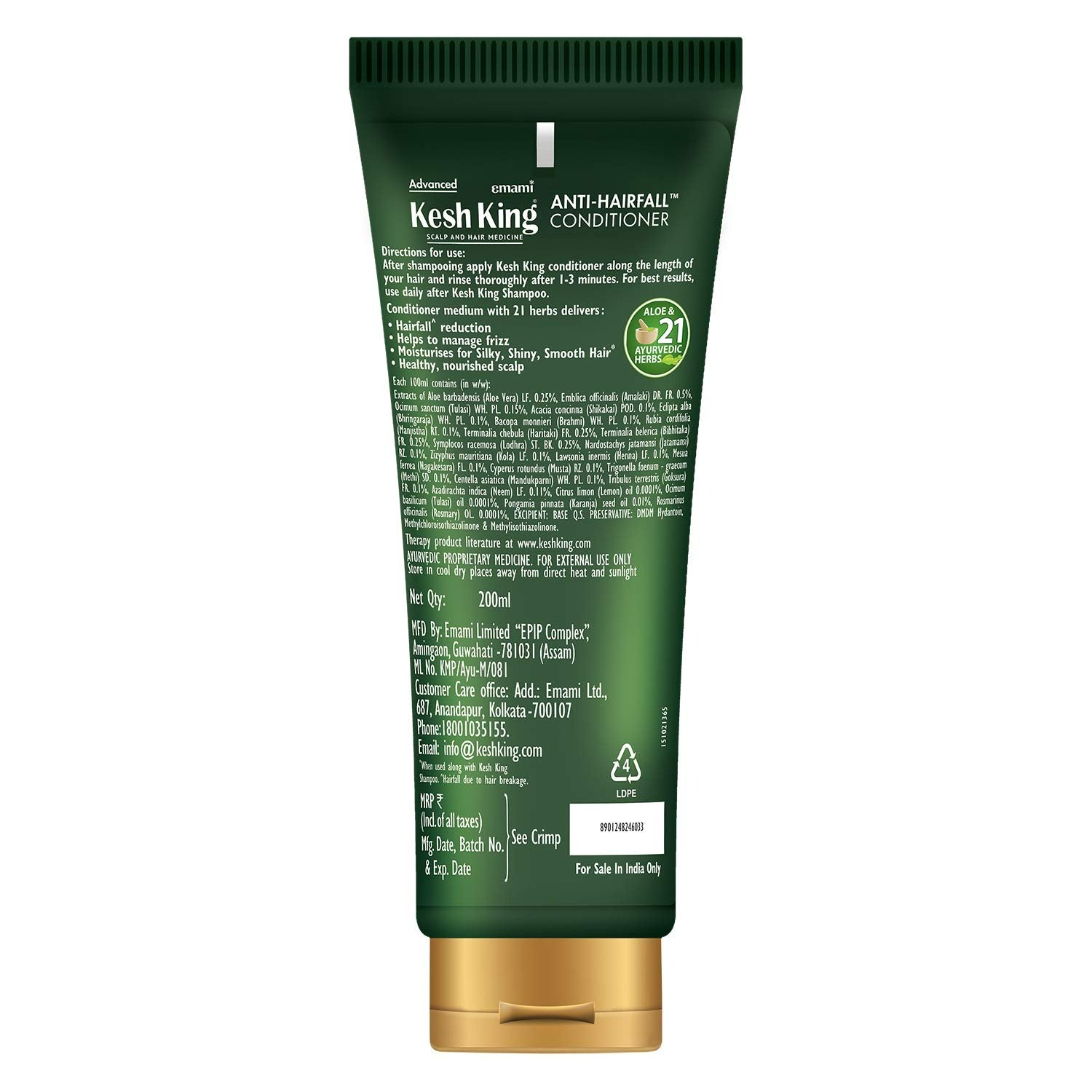 Kesh King Ayurvedic Anti Hairfall Conditioner - Grab2buy
