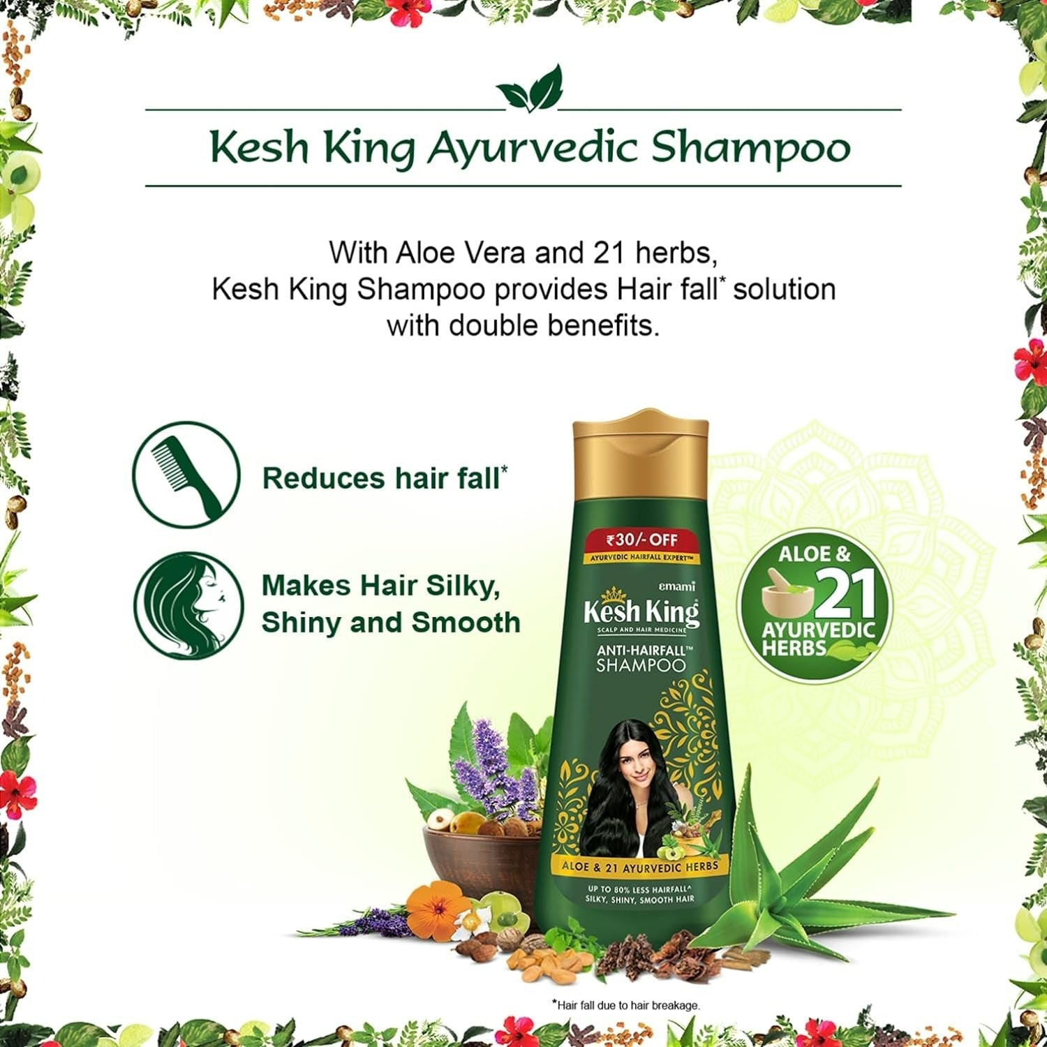 Kesh King Ayurvedic Anti Hairfall Conditioner - Grab2buy