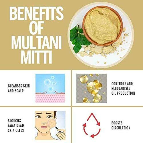 Organic 100% Multani Mitti Powder