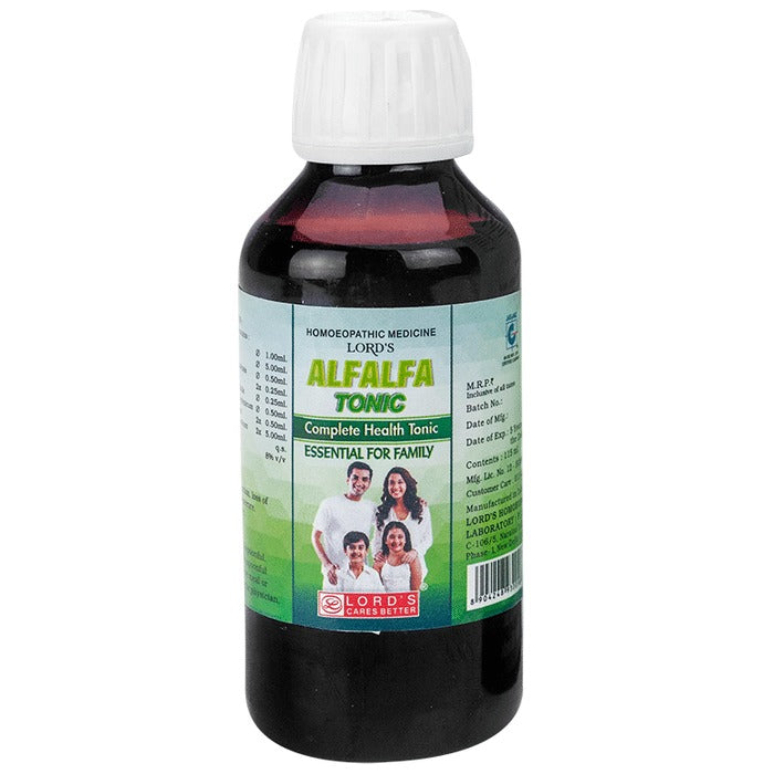Lord's Homeopathy Alfalfa Tonic 