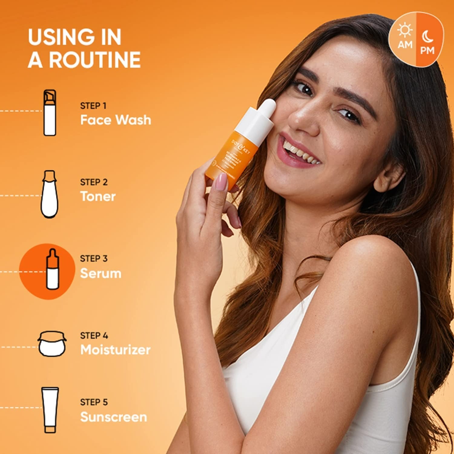 Dot & Key 10% Vitamin C+E Super Bright Face Serum With 5% Niacinamide, Glows Skin - Grab2buy