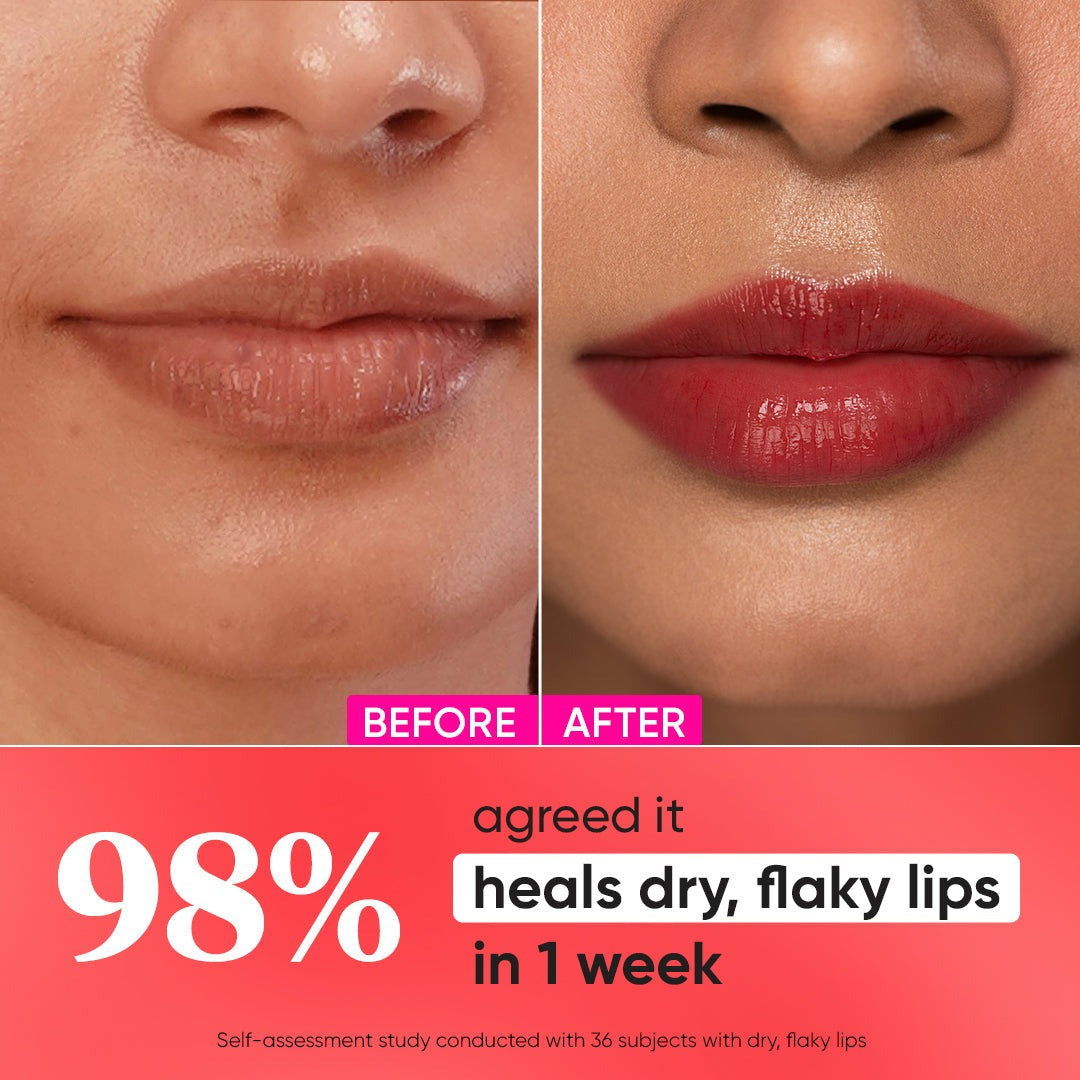 Dot & Key Barrier Repair Ceramide & Peptide SPF 50+, PA+++ Lip Balm - Red Romance - Grab2buy
