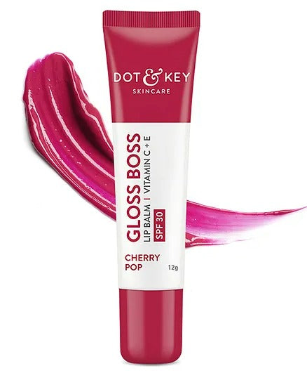 Dot & Key Gloss Boss Cherry Lip Balm - Grab2buy