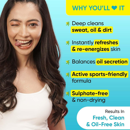 Dot & Key Lime Rush Sports Face Wash - Grab2buy