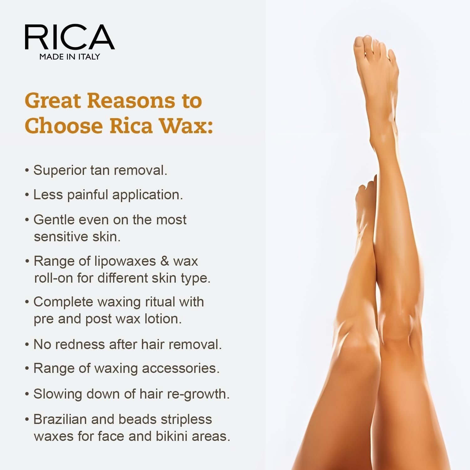 Rica Coconut Liposoluble Hair Removal Wax for Very Dry Skin