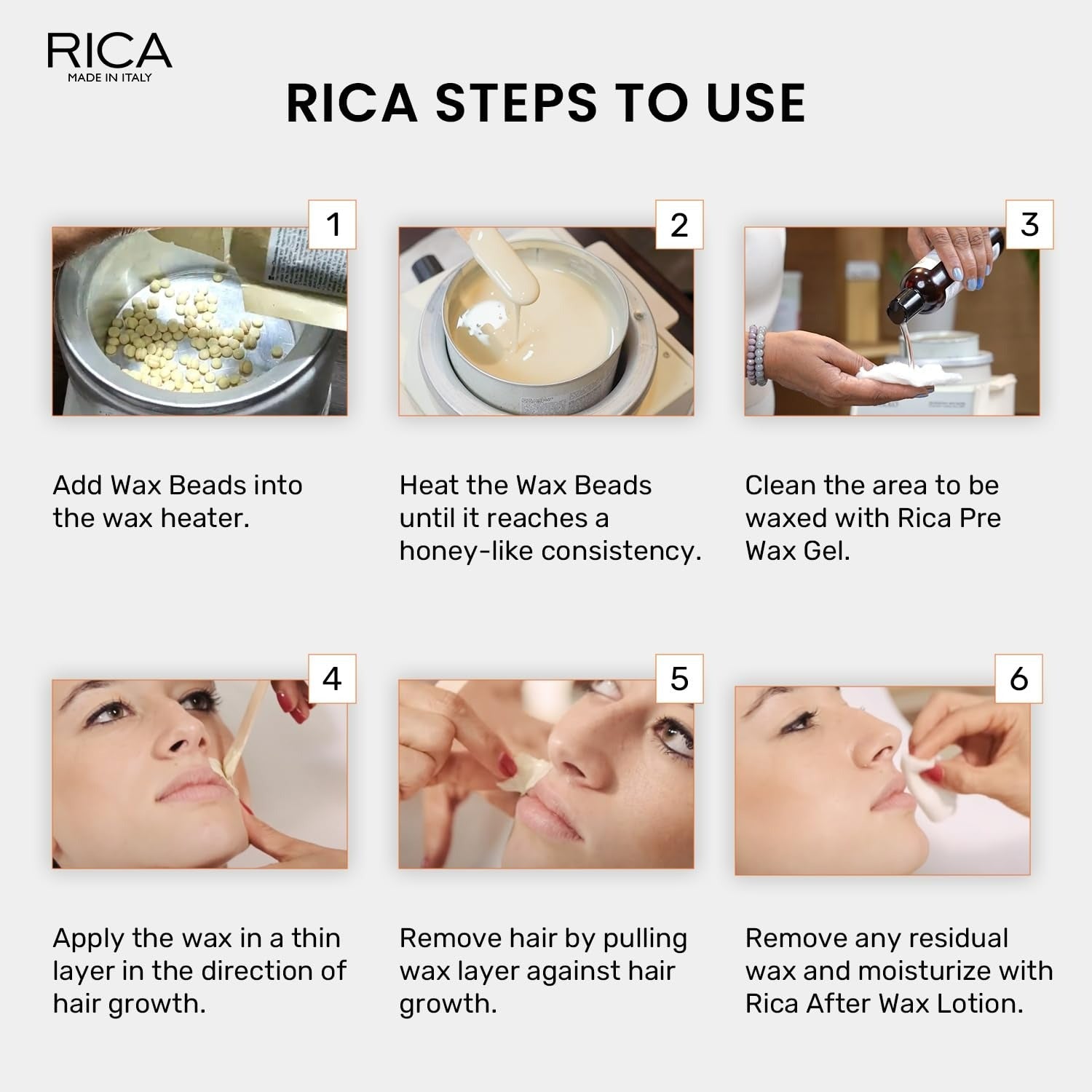 Rica White Chocolate Brazilian Hard Bead Wax