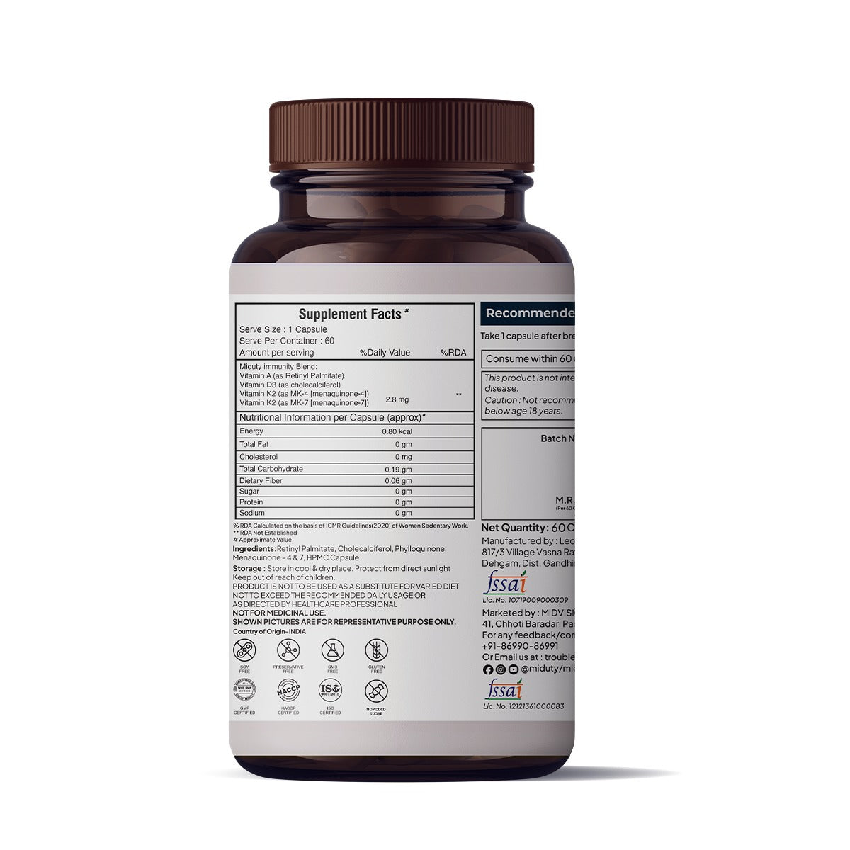 Miduty by Palak Notes A.D.K Capsules 