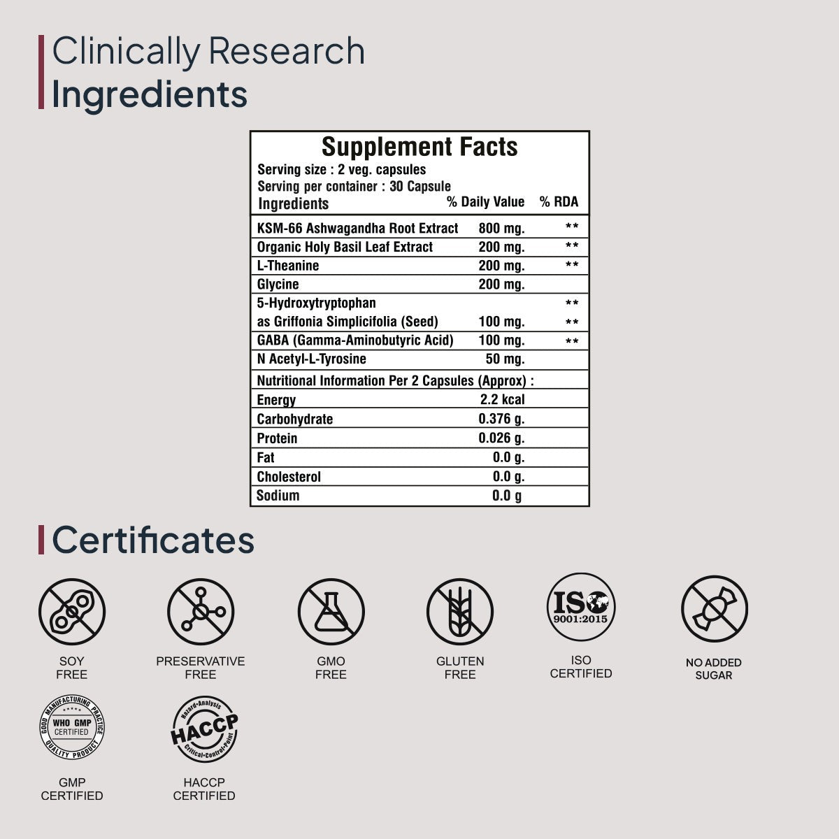Miduty by Palak Notes Anxiety + Anger + Mood + Calm Capsules - Grab2buy