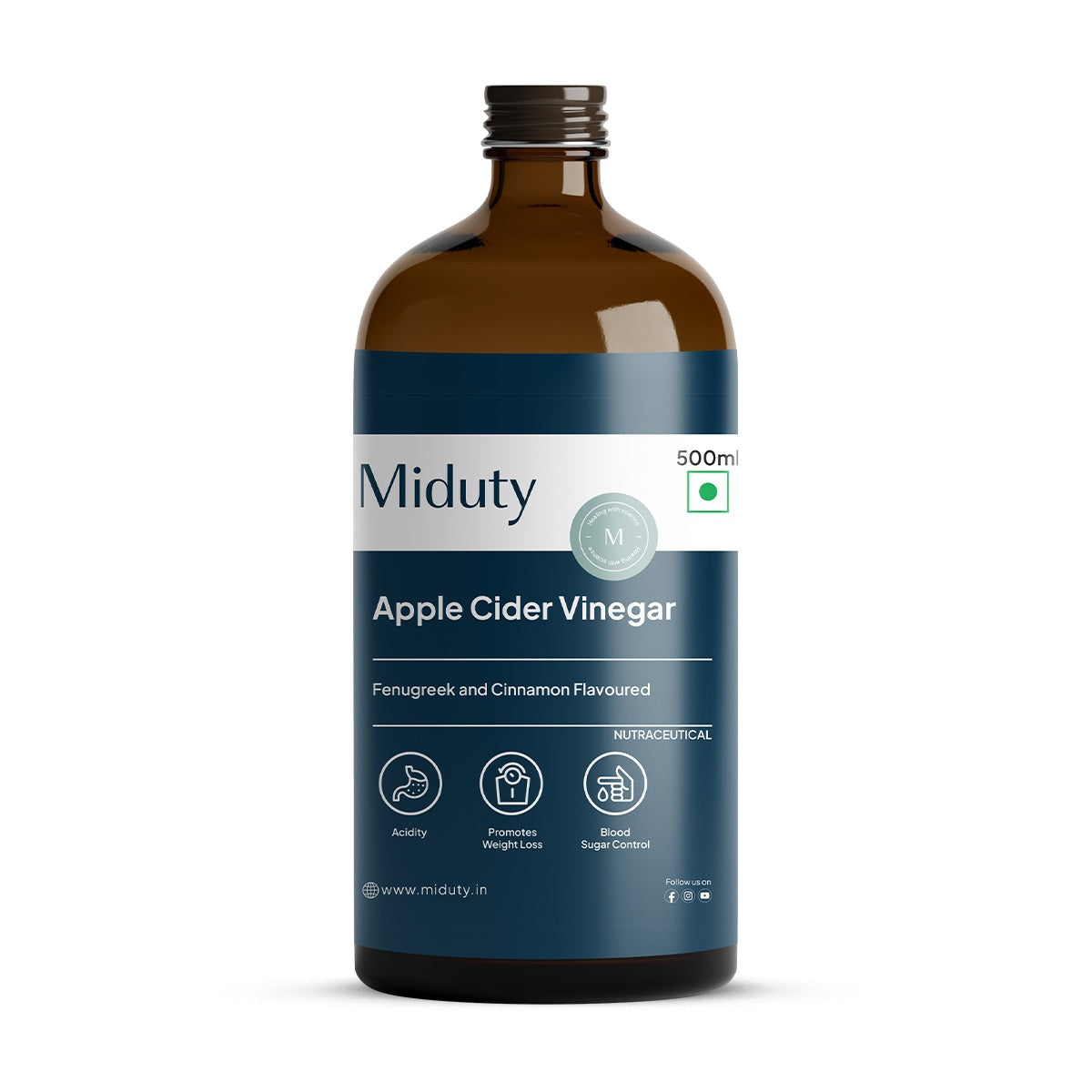 Miduty by Palak Notes Apple Cider Vinegar - Grab2buy