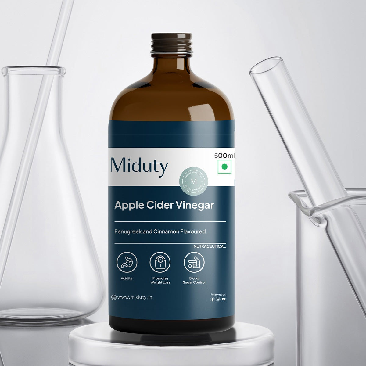 Miduty by Palak Notes Apple Cider Vinegar - Grab2buy