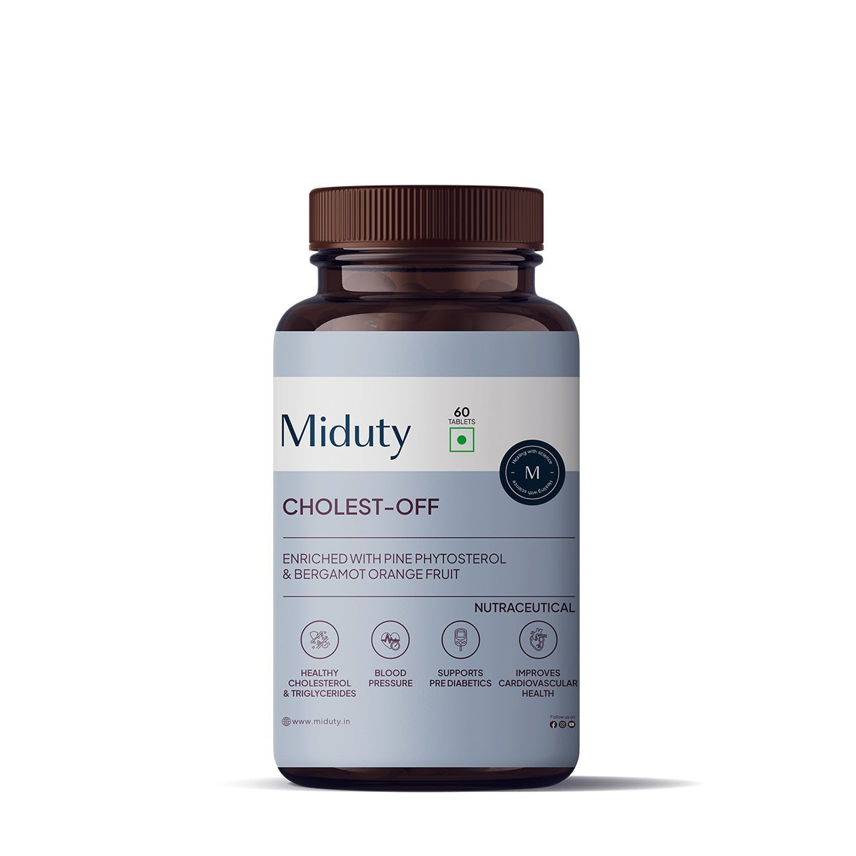Miduty by Palak Notes Cholest-Off Tablets | Grab2Buy