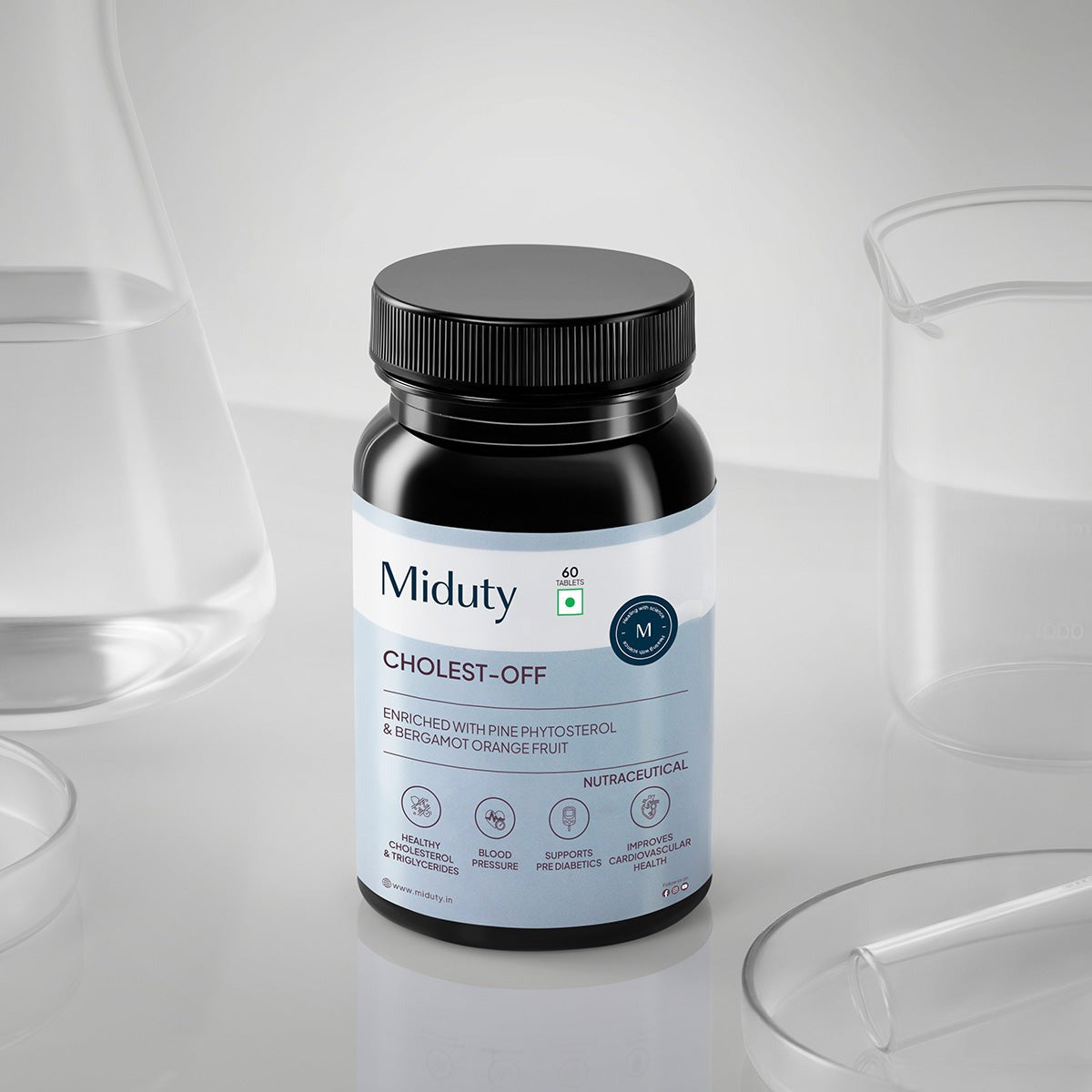 Miduty by Palak Notes Cholest-Off Tablets 