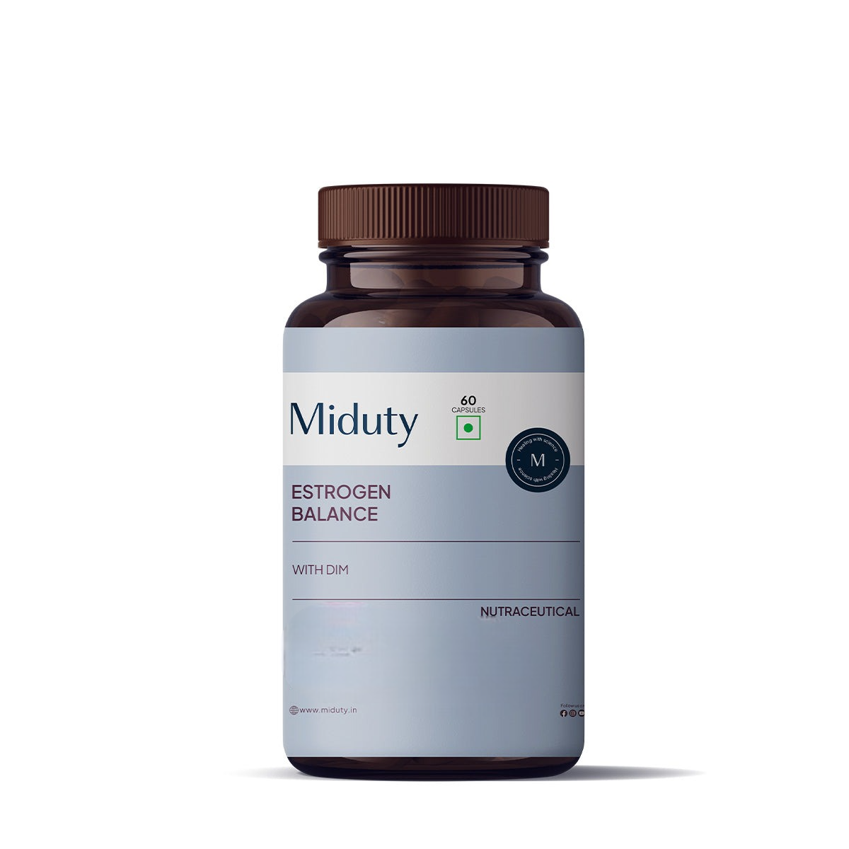 Miduty by Palak Notes Estrogen Balance With Dim Capsules 