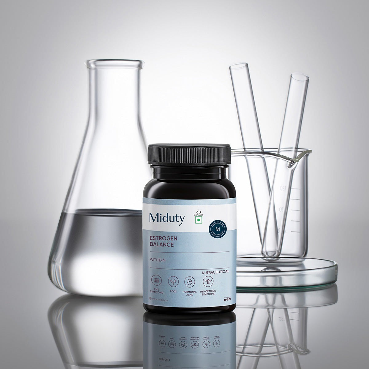 Miduty by Palak Notes Estrogen Balance With Dim Capsules 