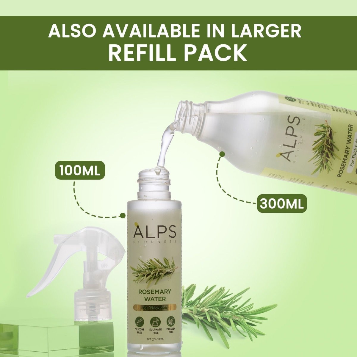Alps Goodness Rosemary Water for Hair Regrowth - Grab2buy