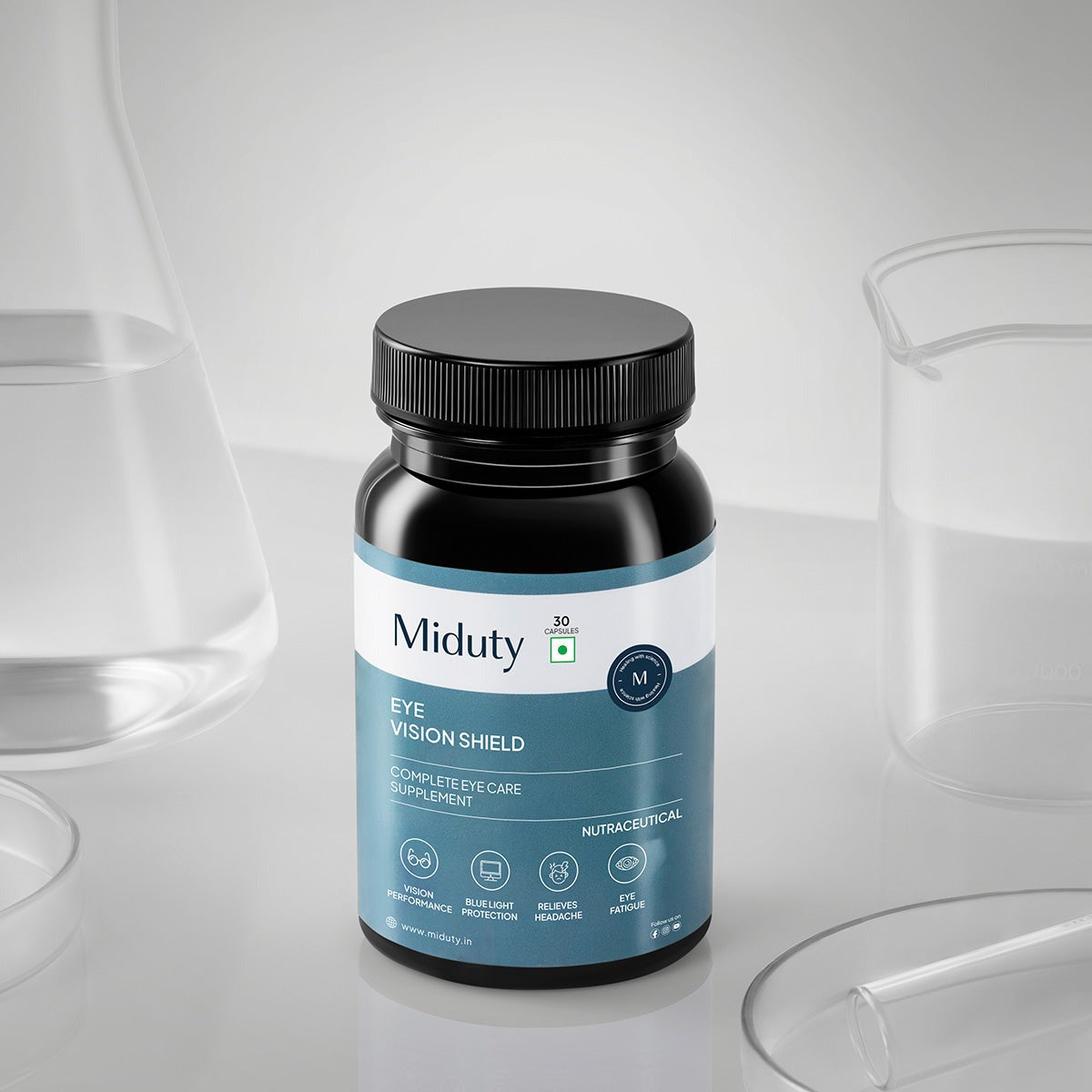 Miduty by Palak Notes Eye Vision Shield Complete Eye Care Capsules 