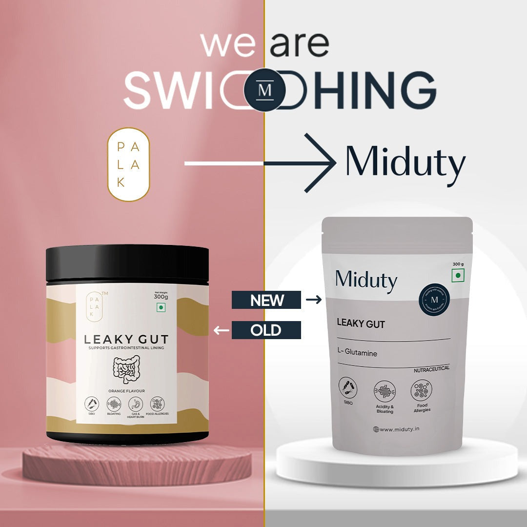 Miduty by Palak Notes Leaky Gut Powder 