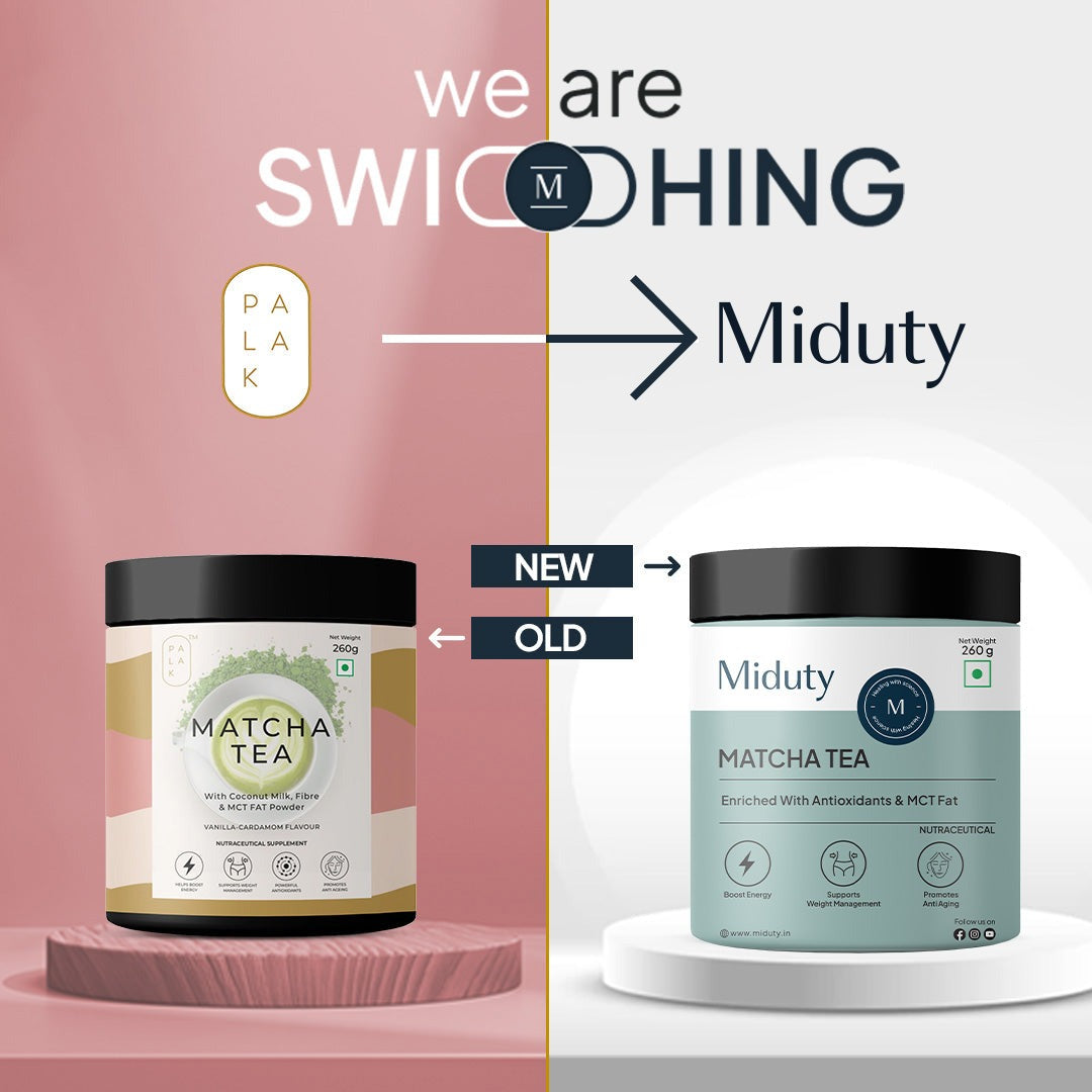 Miduty by Palak Notes Matcha Tea 