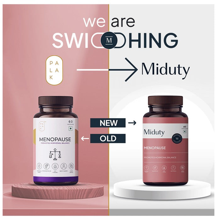 Miduty by Palak Notes Menopause Capsules 