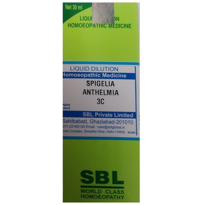 SBL Homeopathy Spigelia Dilution - Grab2buy
