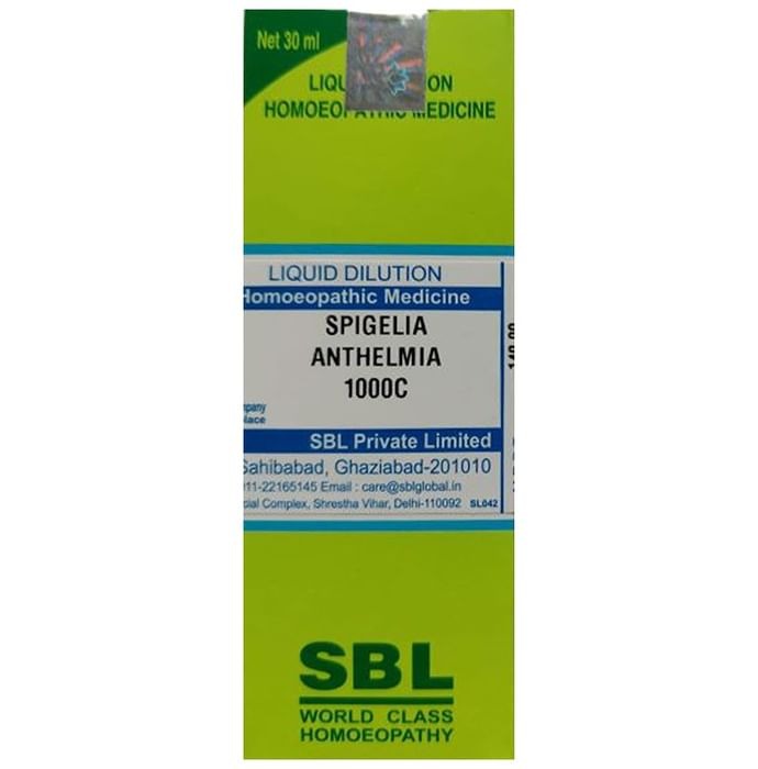 SBL Homeopathy Spigelia Dilution - Grab2buy