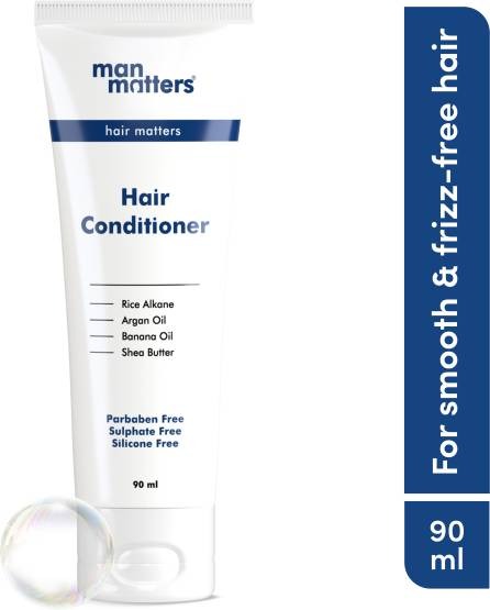 Man Matters Hair Conditioner For Men With Silk protein, Shea butter, Argan Oil, Cocoa Butter, & Saw Palmetto Oil. - Limited Time Offer 