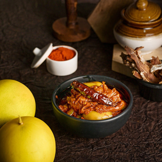 Yellow Cucumber Pickle / Kakadee Ka Aachar / Dosakaya Pickle - Grab2buy
