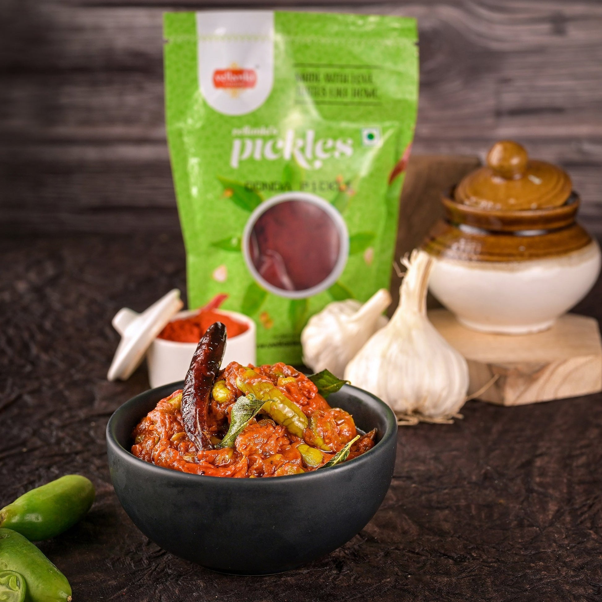 Vellanki Foods - Scarlet Gourd Pickle / Dondakaya Pickle 