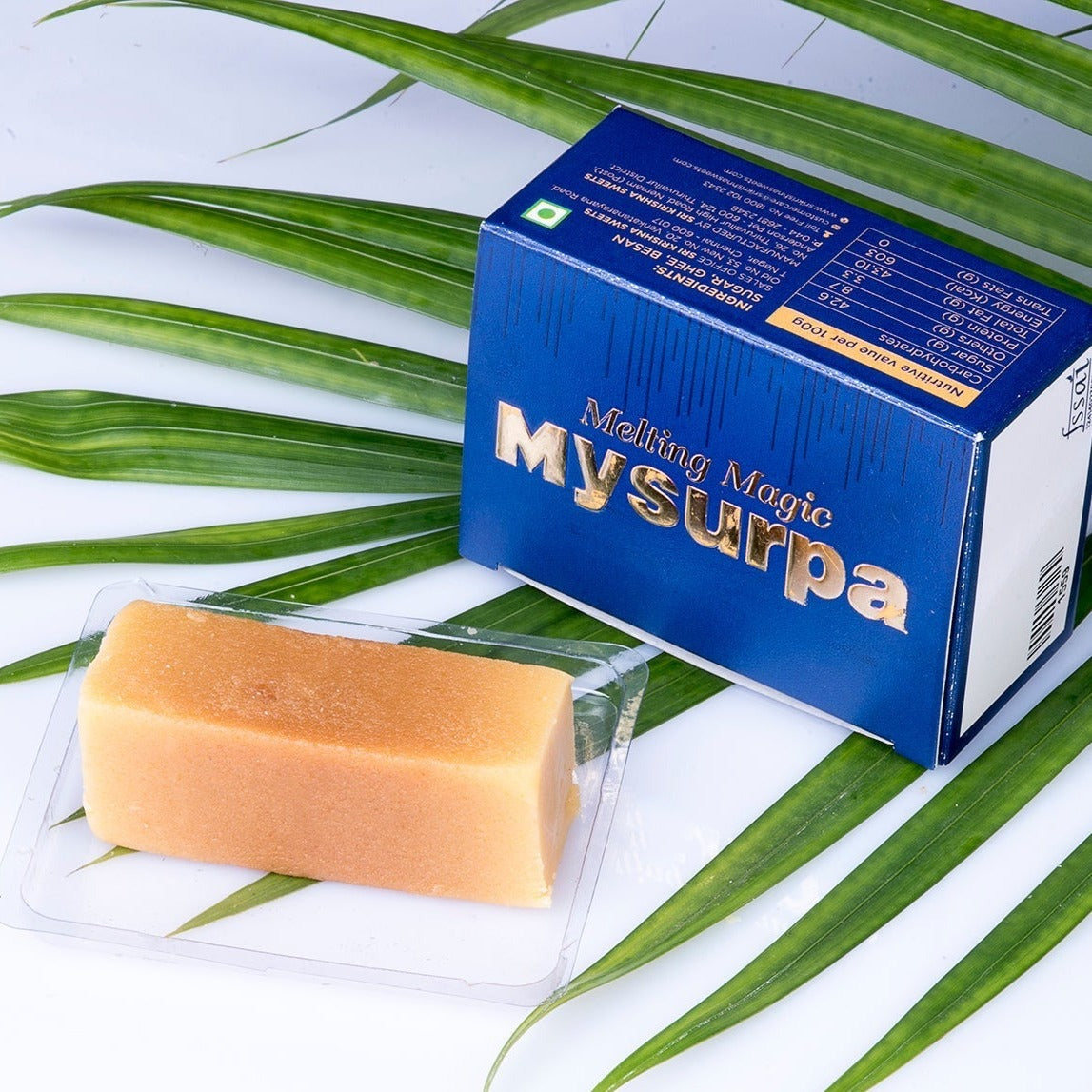Sri Krishna Sweets Mysurpa (Mysore Pak) | Sri Krishna Mysore Pak That Melts Your Heart - Grab2buy