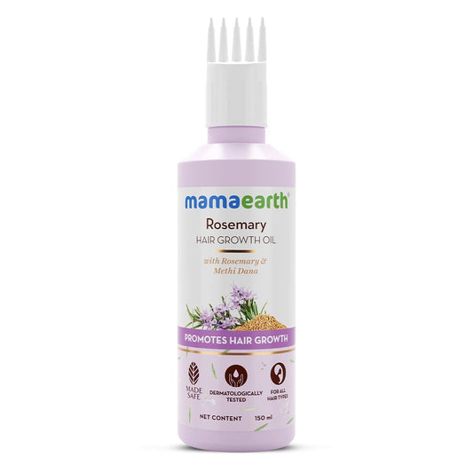 Mamaearth Rosemary Hair Growth Oil with Rosemary & Methi Dana - Grab2buy