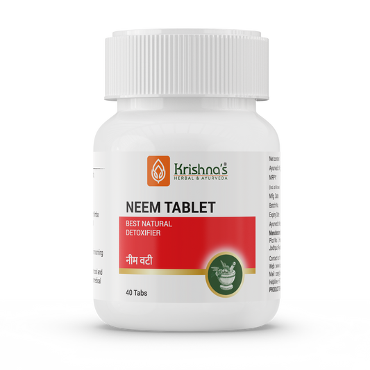 Krishna's Herbal & Ayurveda Neem Tablets - Limited Time Offer
