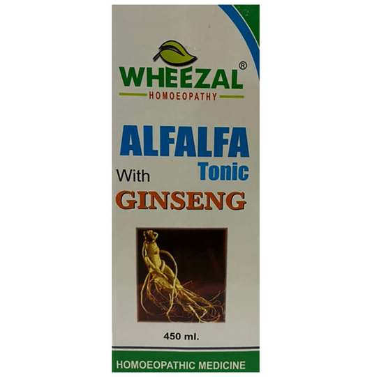 Wheezal Homeopathy Alfalfa Tonic With Ginseng - Grab2buy