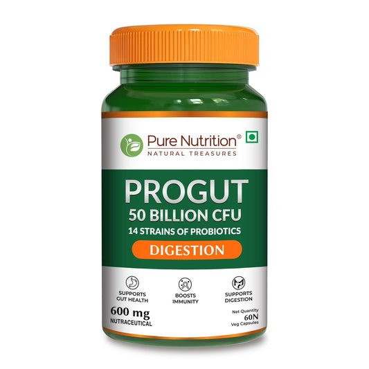 Pure Nutrition Progut Veg Capsules 