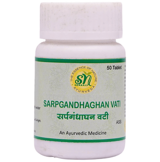 SN Herbals Sarpgandha Ghan Vati 