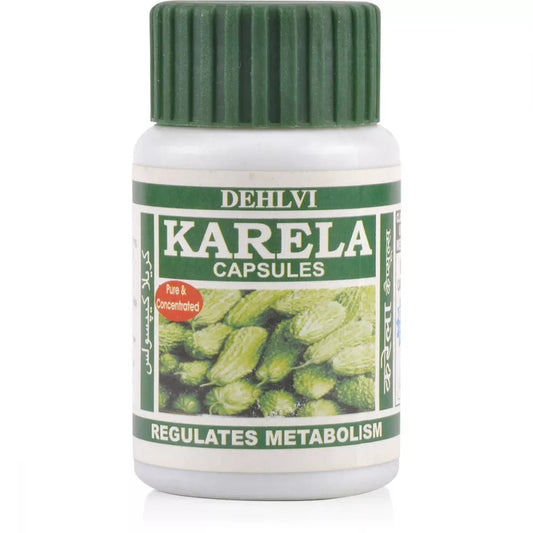 Dehlvi Bitter Melon Karela Capsules 