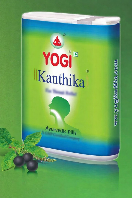 Yogi Kanthika Throat Relief Tablets 