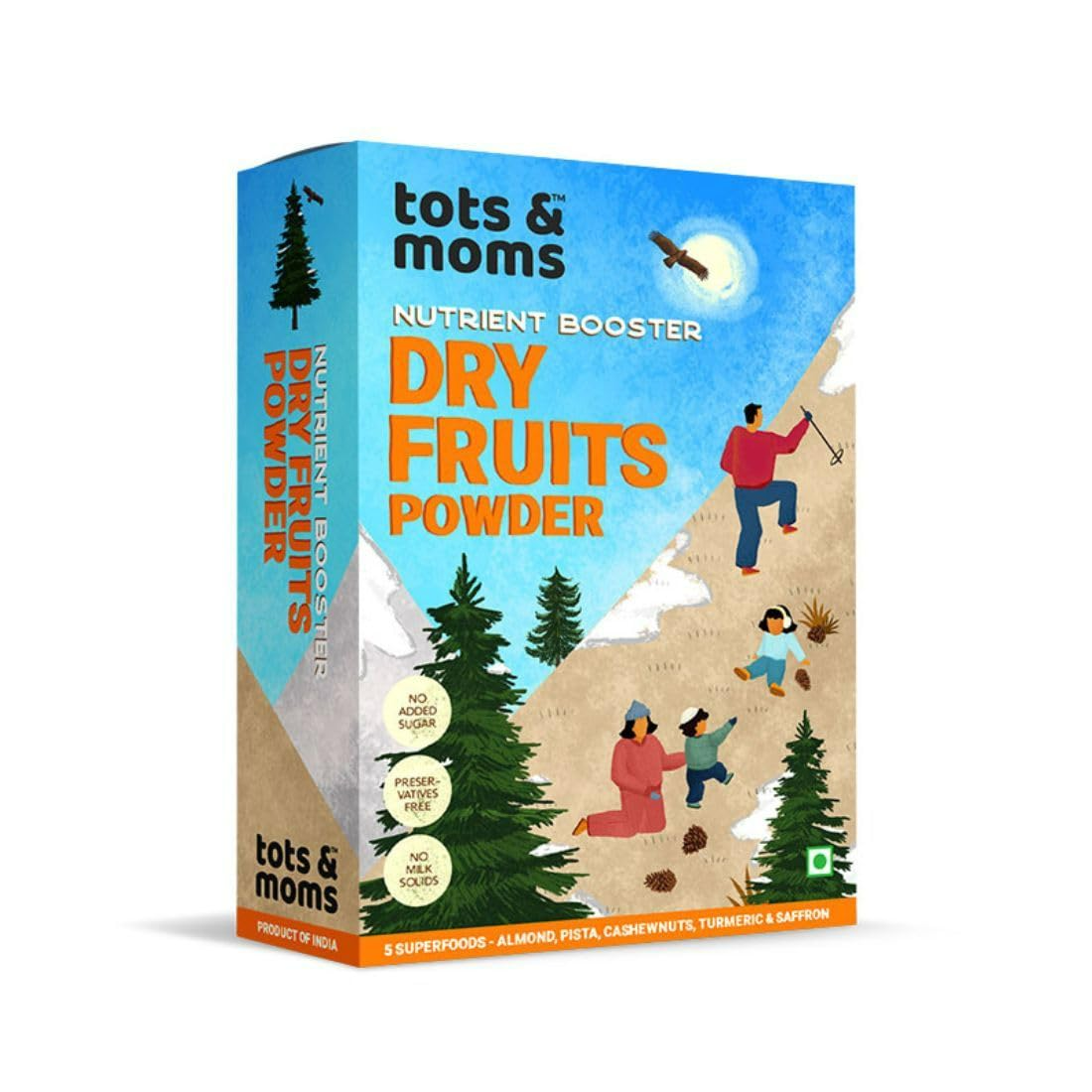 Tots and Moms Organic Dry Dates Powder - Grab2buy