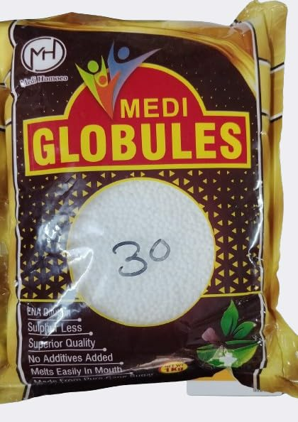 Medi Homeopathy Globules/ Blank Pellets (Size 30) 