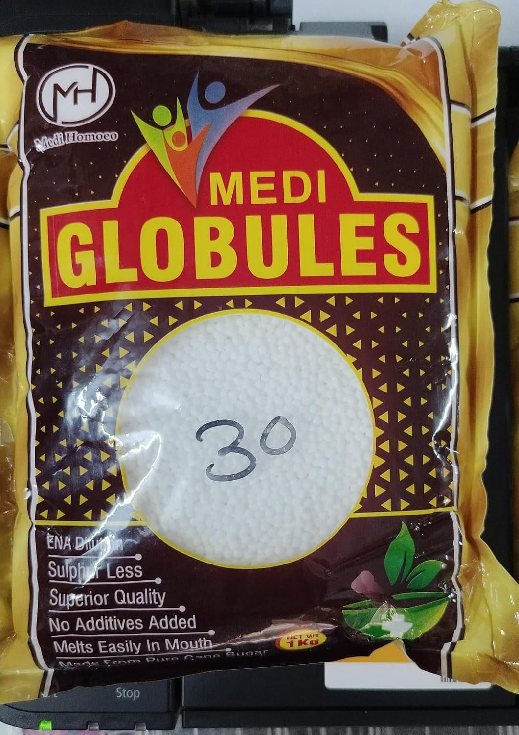 Medi Homeopathy Globules/ Blank Pellets (Size 30) 