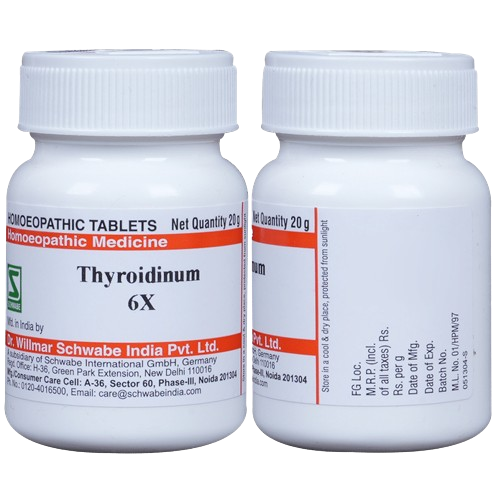 Dr. Willmar Schwabe India Thyroidinum Trituration Tablet - Grab2buy