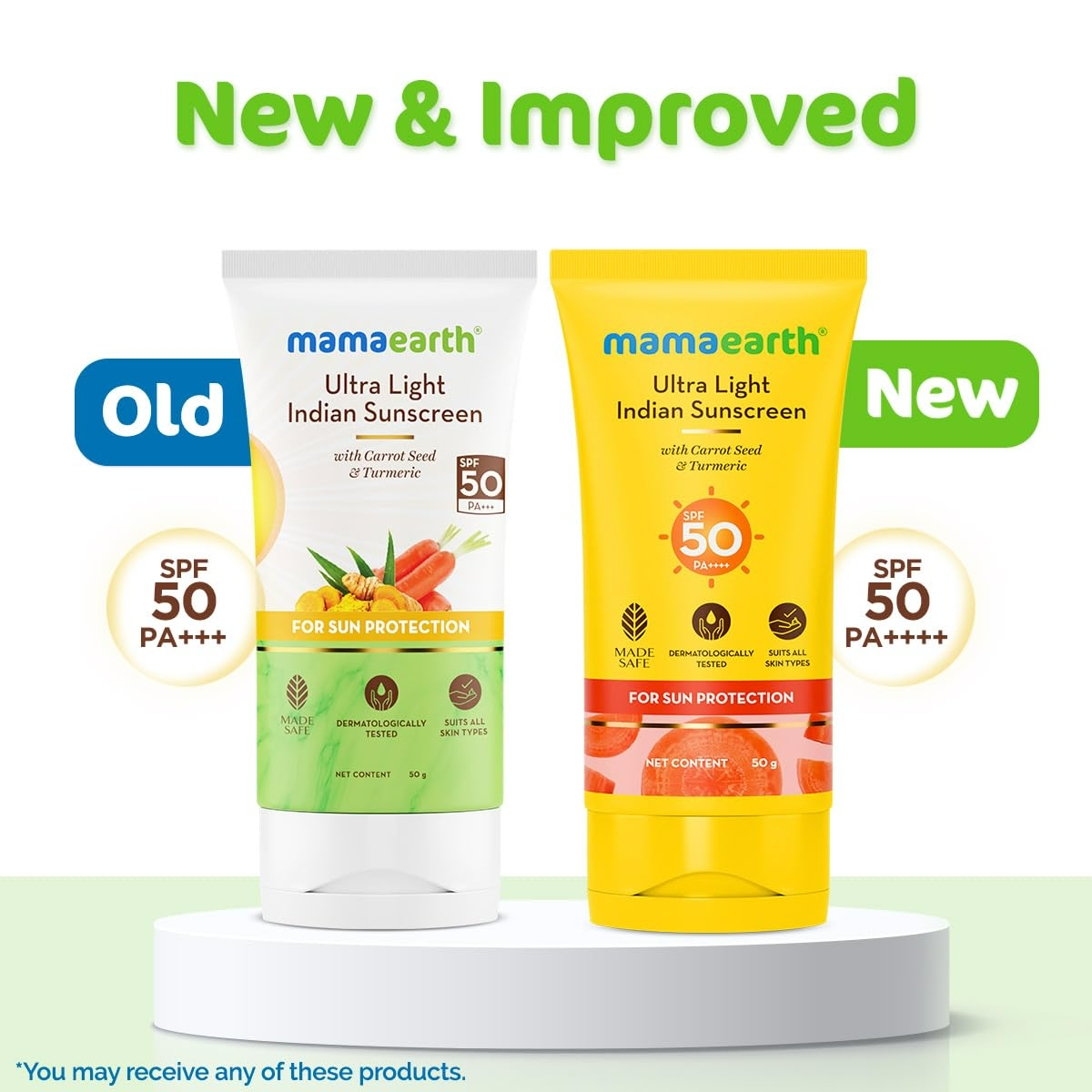 Mamaearth Ultra Light Indian Sunscreen For Sun Protection - Swadesiicart